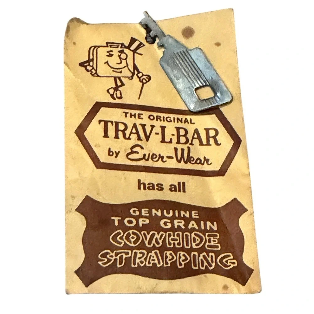 Vintage Excutair‎ 737 Portable Trav-l-Bar Set Travel Kit with Key